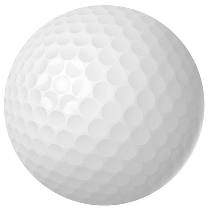 Golf Ball Edible Cake Image