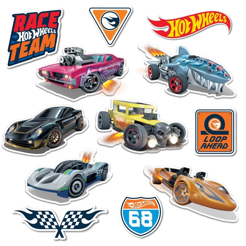 Hot Wheels Cutout Decorations