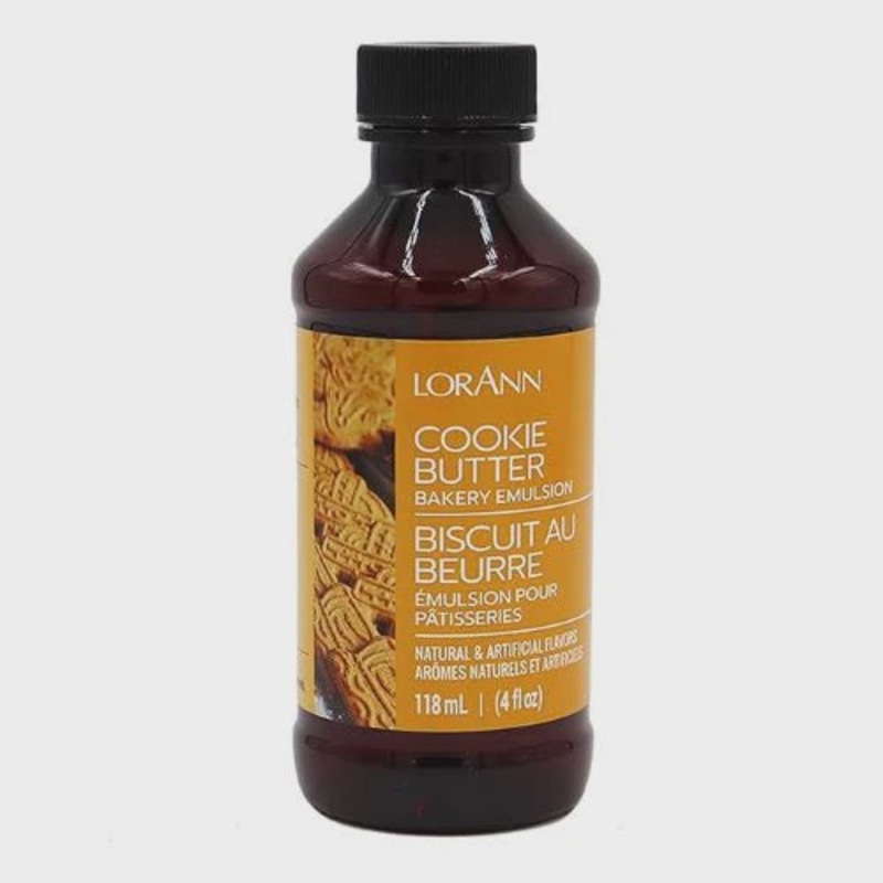 Lorann Bakery Emulsion 118ml/4oz - Cookie Butter