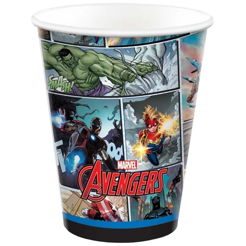 Marvel Avengers Powers Unite Cups - 8 Pkt