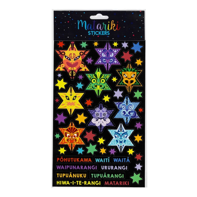 Matariki Cluster Stickers