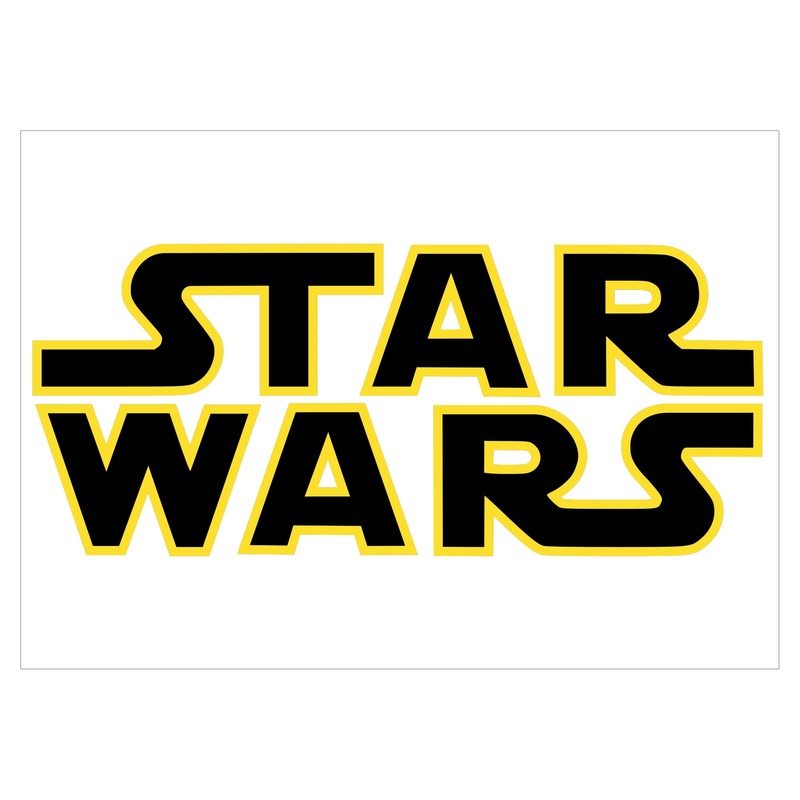 Star Wars Logo A5 Edible Icon