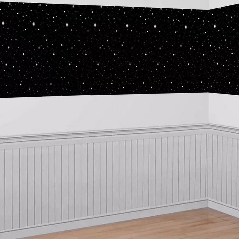 Starry Night Giant Scene Setter Room Roll