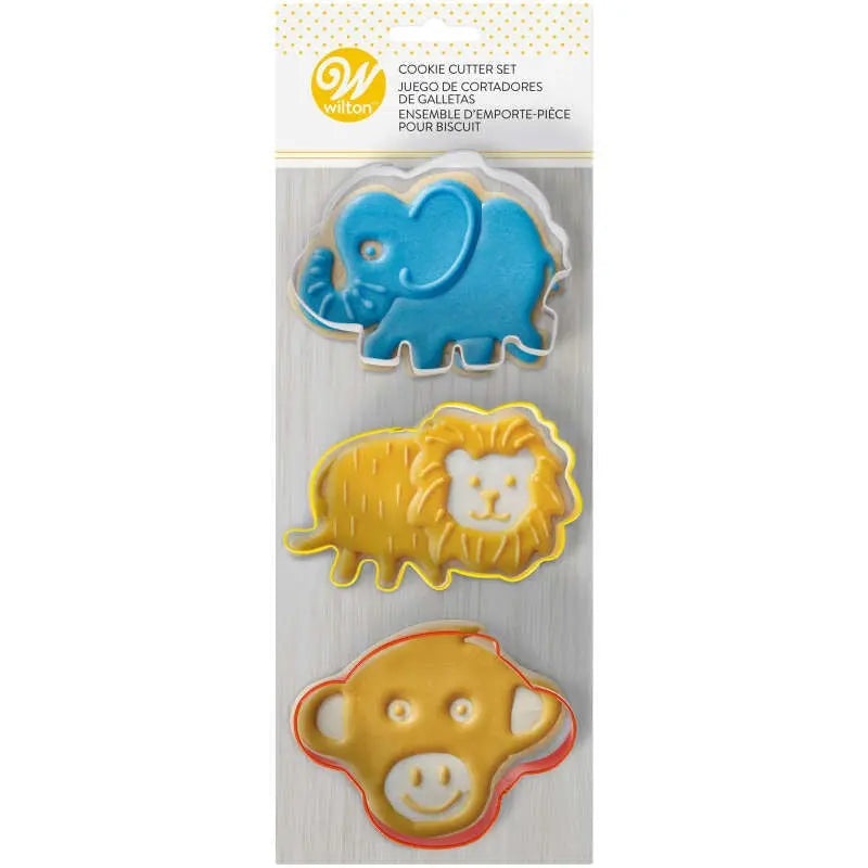Wilton Safari Animals Cookie Cutter Set