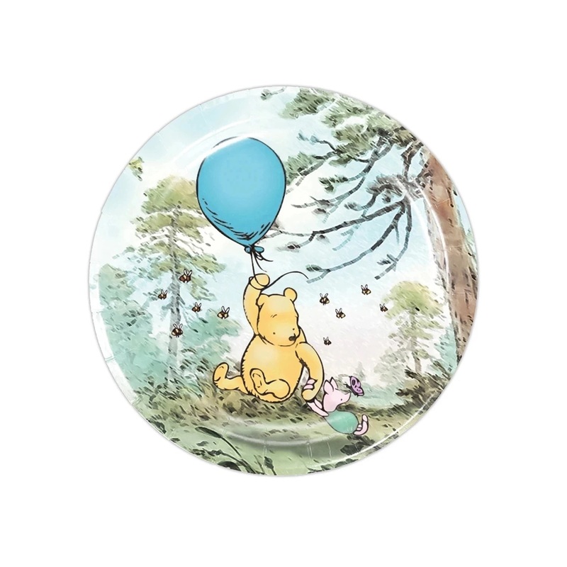 Winnie the Pooh Plates - Lunch 10 Pkt