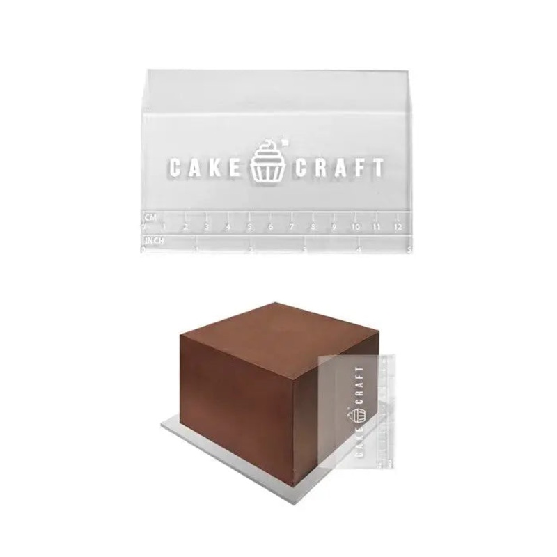 Acrylic Scraper With Height Guide - 5in