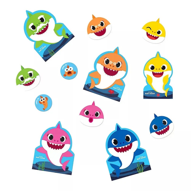 Baby Shark Cutout Decorations