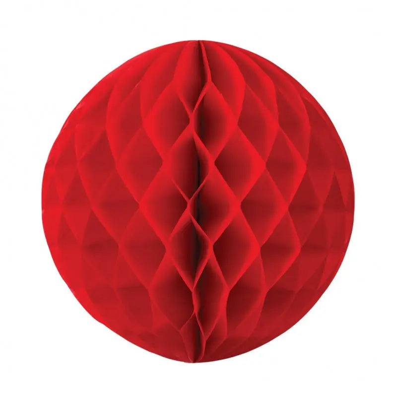 Five Star Honeycomb Ball - Apple Red