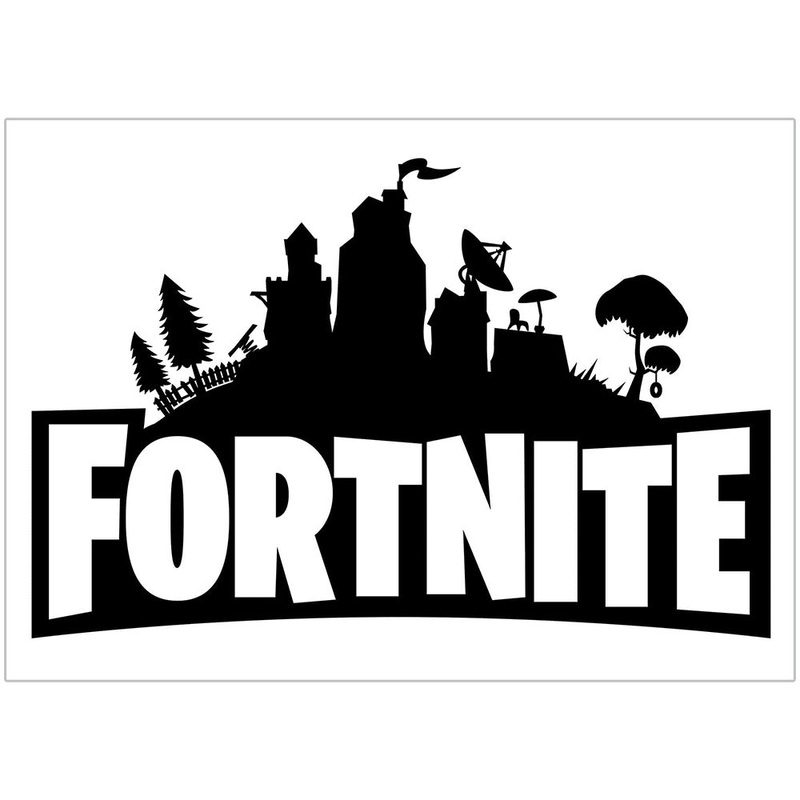 Fortnite Logo A5 Edible Icon