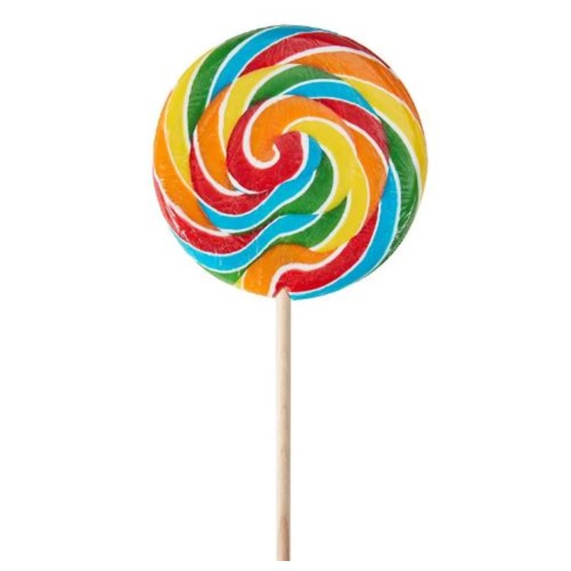 Jumbo Rainbow Lollipop