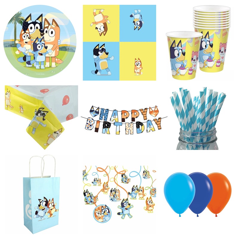 Premium Bluey Party Pack - SAVE 10%