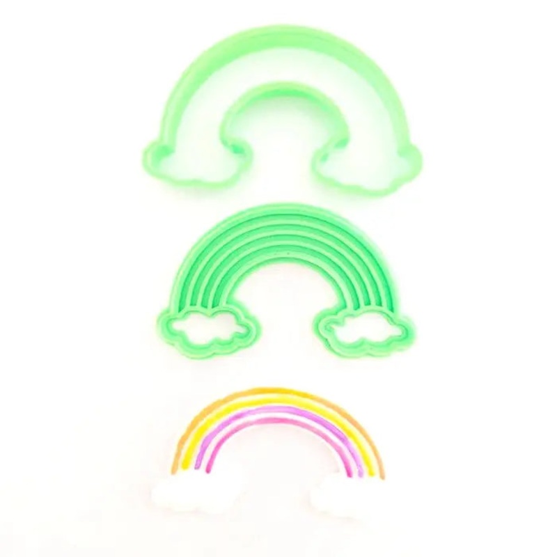 Rainbow Cookie Cutter & Embosser