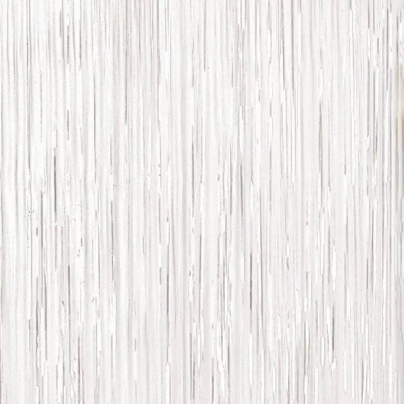 White Foil Backdrop Curtain 1m x 3m
