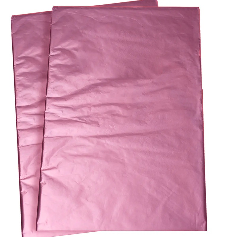 Confectionery Foil 10 Pack - Pale Pink