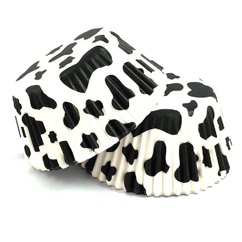 Cow Print Cupcake Papers - 25 Pkt