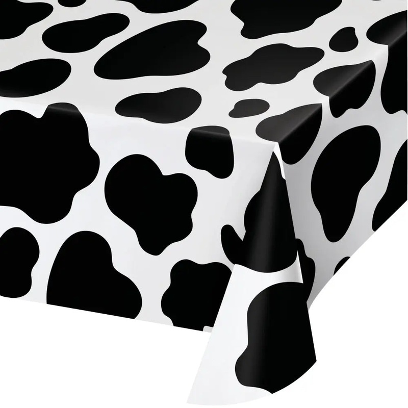 Cow Print Tablecloth