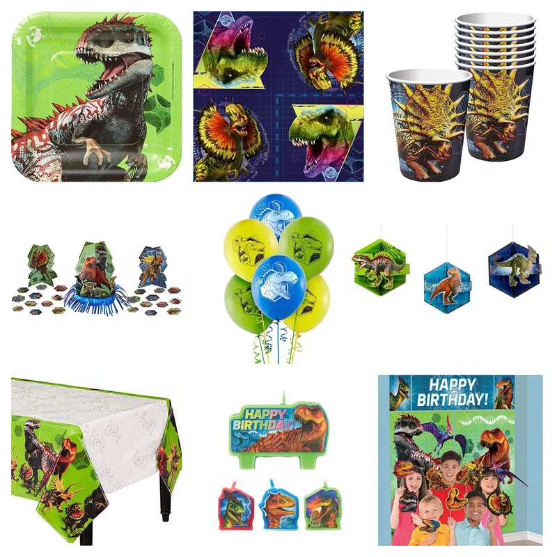 Deluxe Jurassic Party Pack for 8 - SAVE 50%