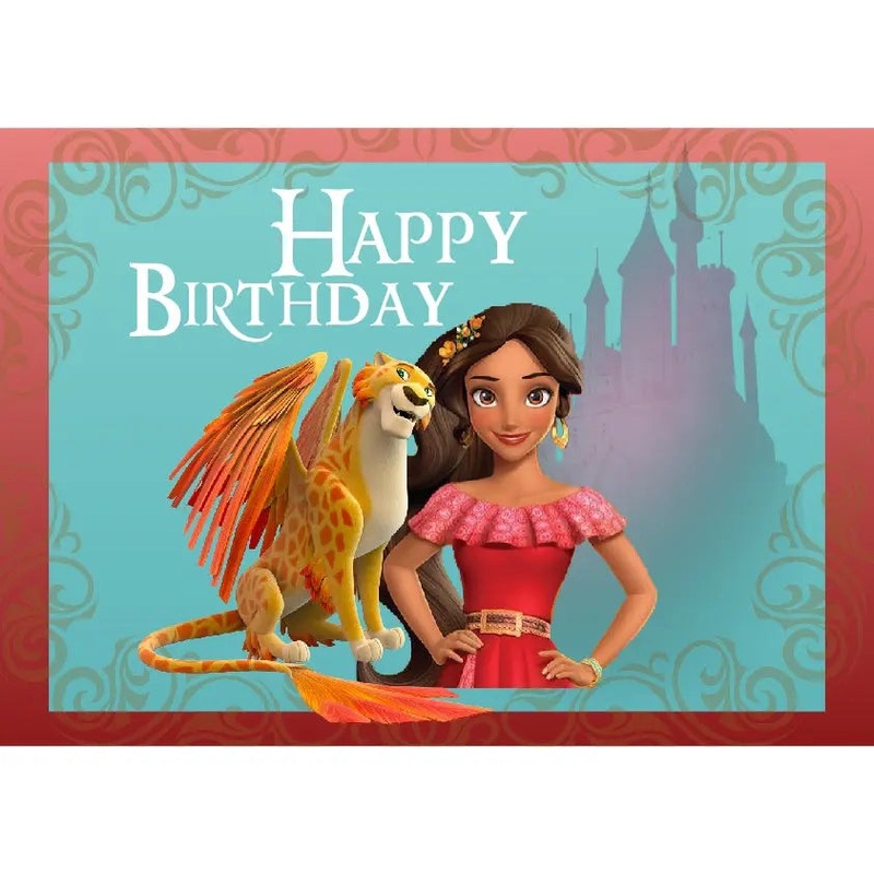 Elena of Avalor Edible Cake Image - A4 Size