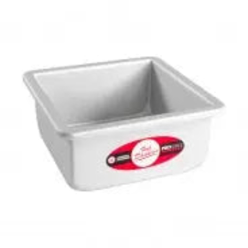 Fat Daddio's 6"x 3" Square Cake Tin