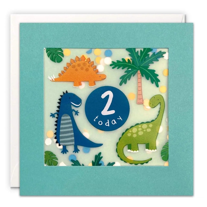 James Ellis 2 Today Dinosaur Shakies Card