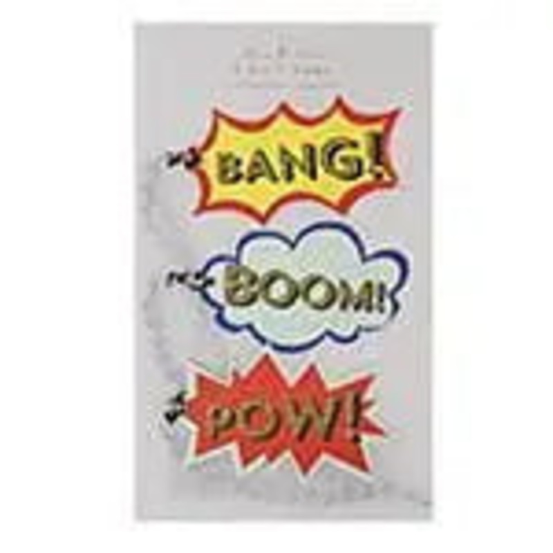 Meri Meri Bang, Boom, Pow Gift Tags
