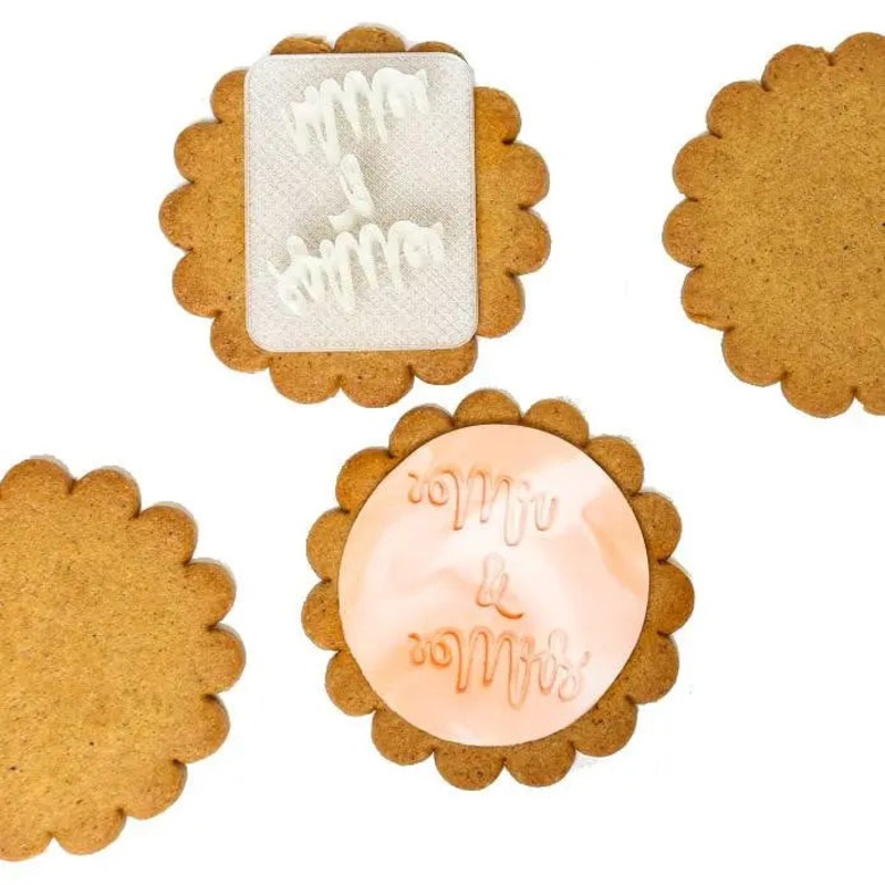 Mr & Mrs Fondant Embosser