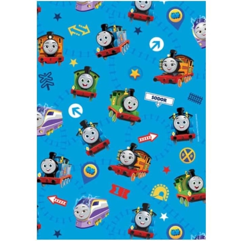 Thomas the Tank Engine Folded Gift Wrap
