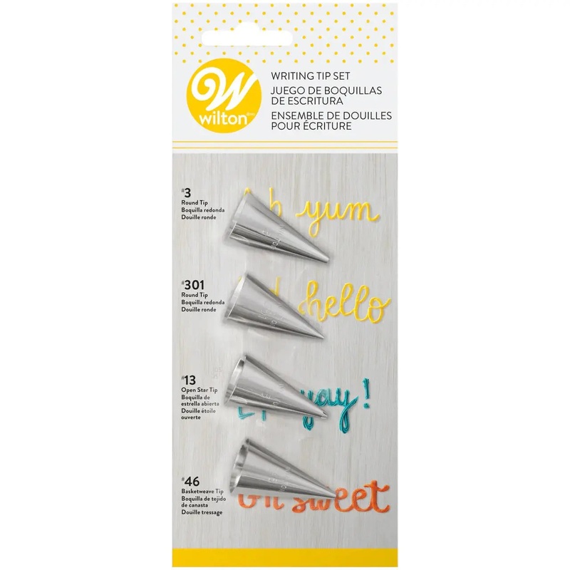 Wilton Writing #3 #13 #46 #301 Tip Set
