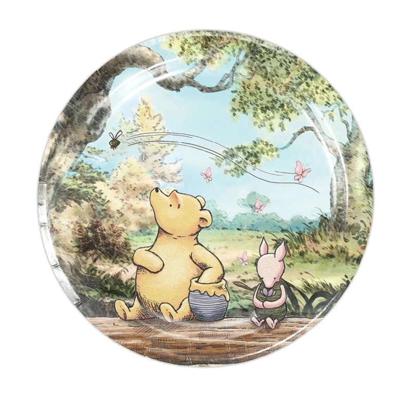 Winnie the Pooh Plates - Dinner 10 Pkt