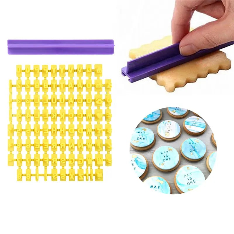 Alphabet & Number Cookie Embosser