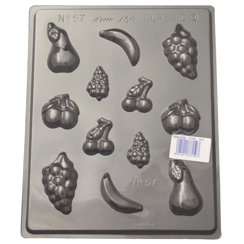 Assorted Fruits Chocolate Mould #57