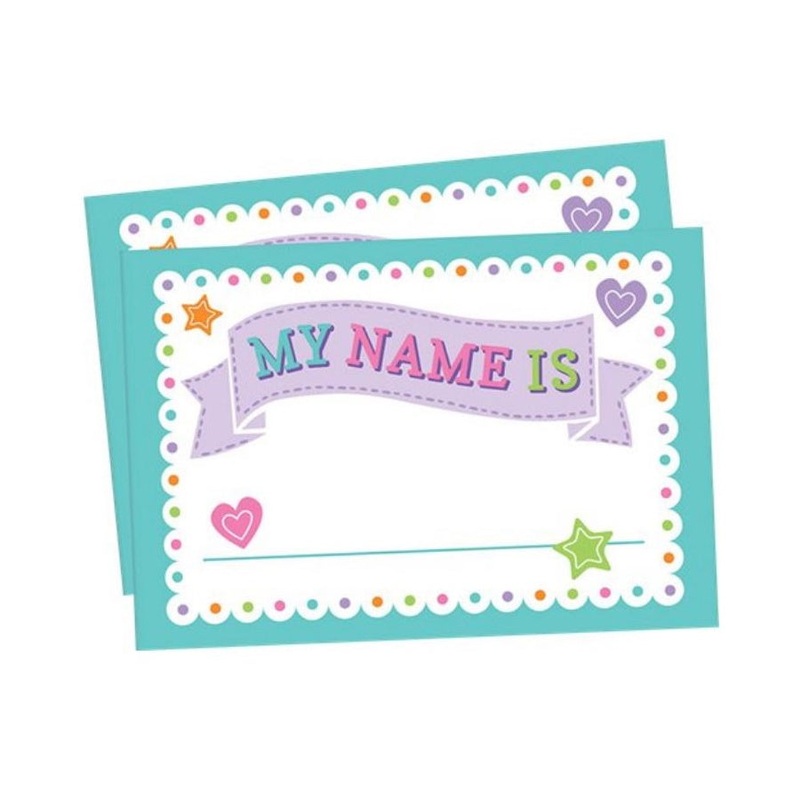 Baby Shower My Name Is Tags CLEARANCE