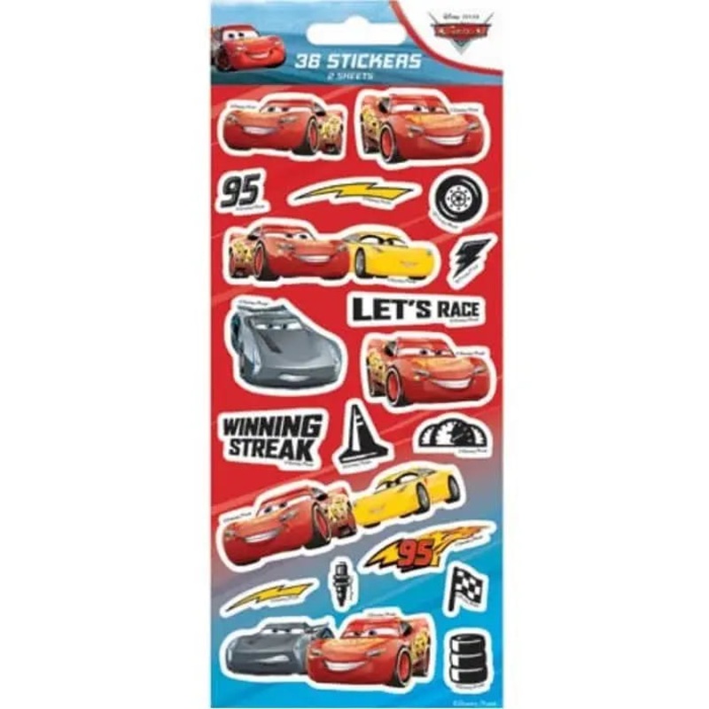 Disney Cars Stickers WEB5991