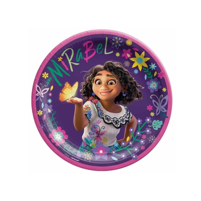 Encanto Plates - Dinner 8 Pkt