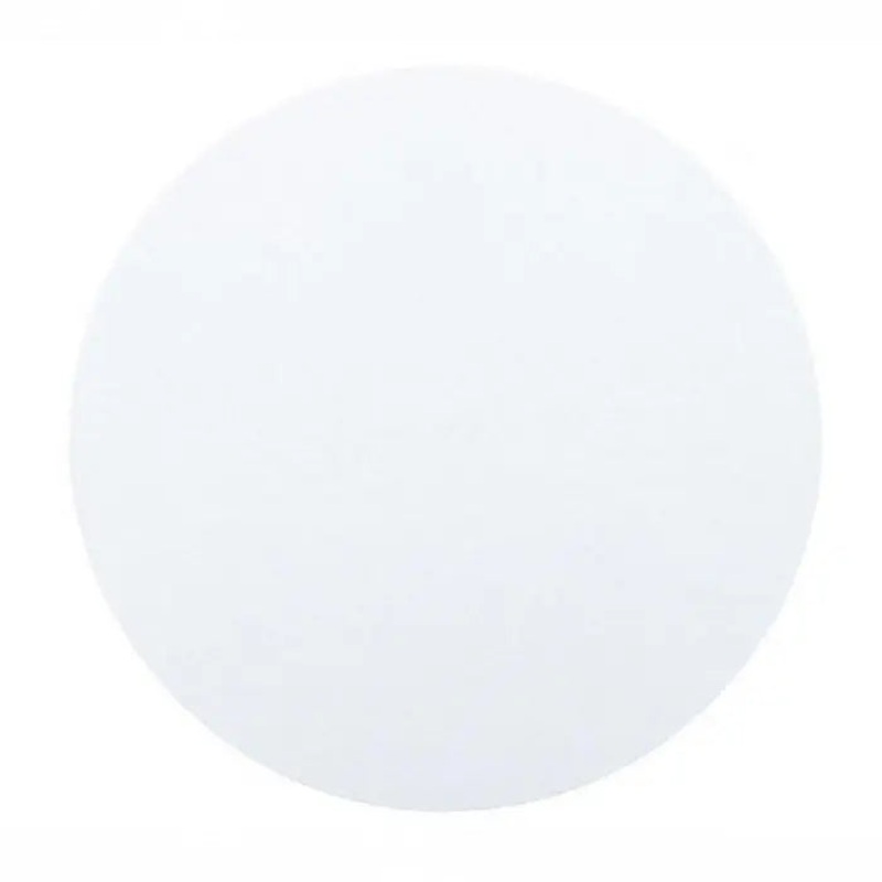 GoBake 6mm Masonite White Round Cake Board - 22.5cm/9in