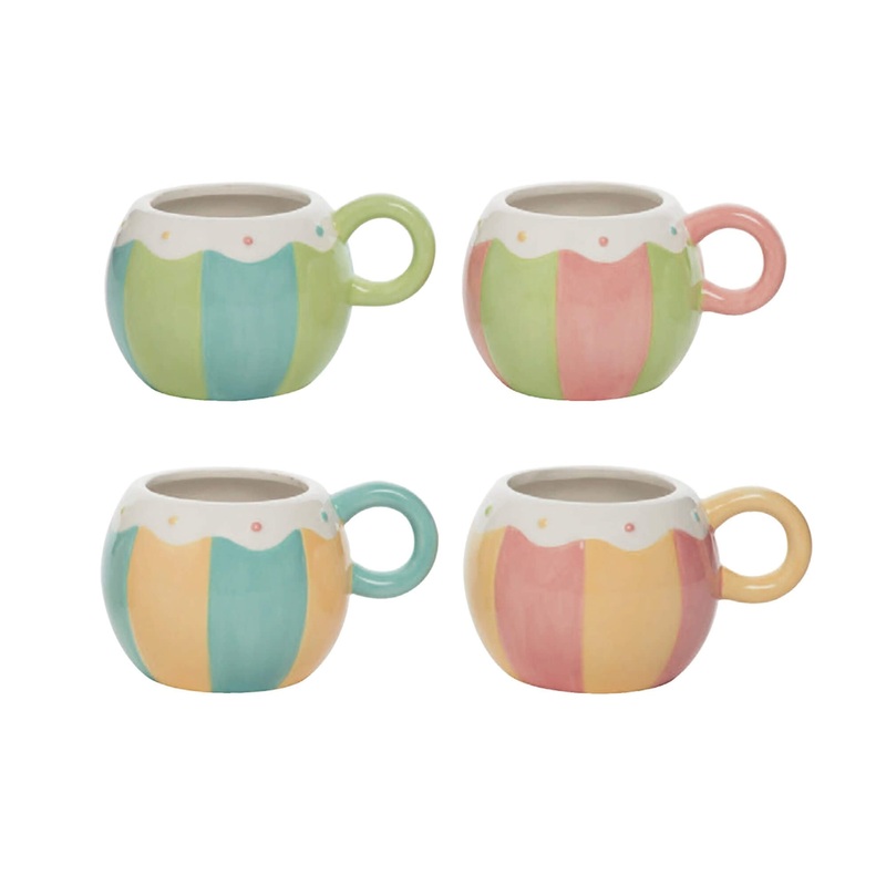 Johanna Parker Easter Dottie Tea Cups (Set of 4)