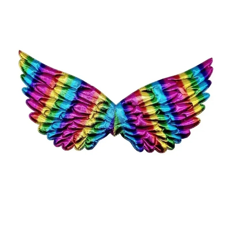 Metallic Rainbow Fairy Wings