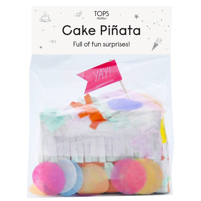 Cake Slice Piata in a Bag