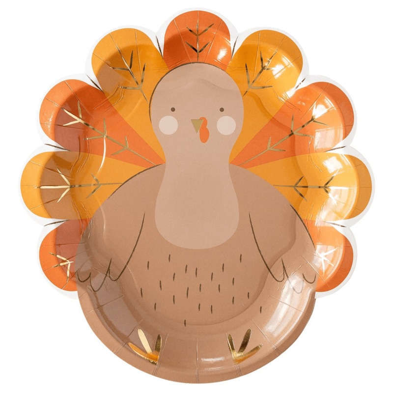 Kid's Turkey Plates 10"