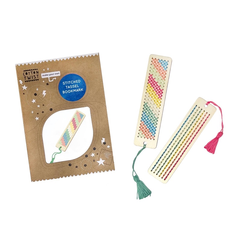 Make Your Own Stitched Tassel Bookmark