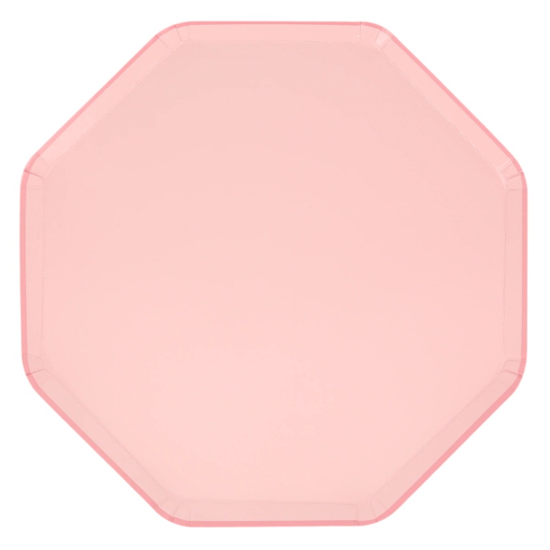 Meri Meri Party Cotton Candy Pink Dinner Plates 10.25"