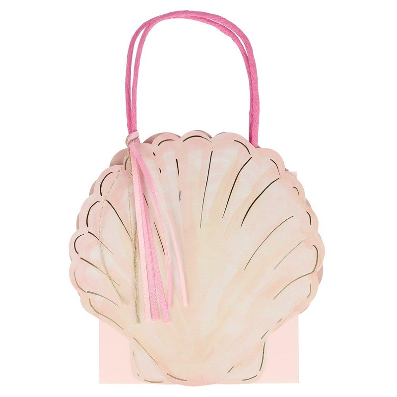 Meri Meri Party Mermaid / Under the Sea Shell Favor Bags