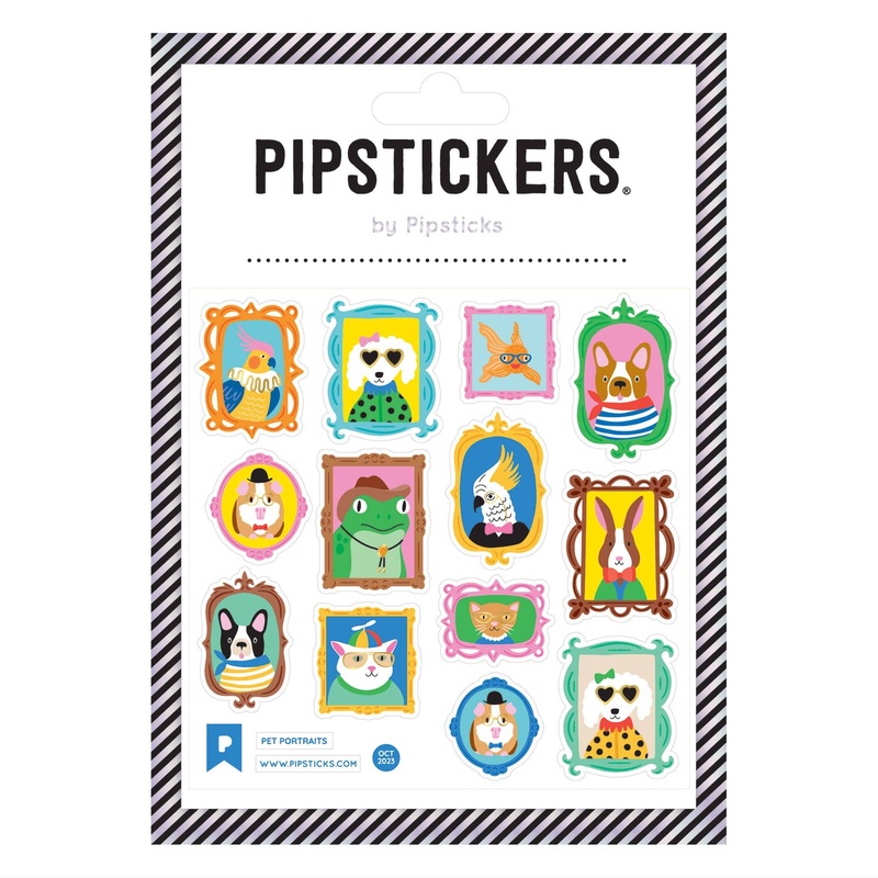 Pet Portraits Stickers