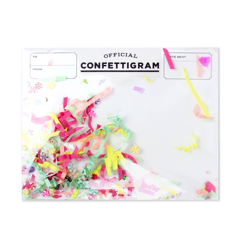 Piata Confettigram Greeting Card