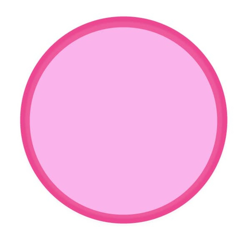 Pink Color-Blocked Paper Party Plates 8"