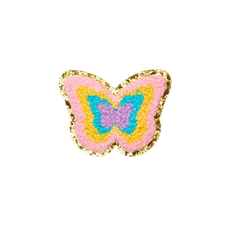 Rainbow Butterfly Sticker Patch