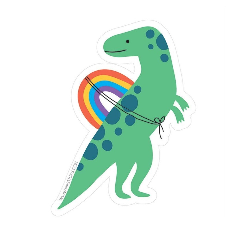 Rainbow Rider Vinyl Sticker