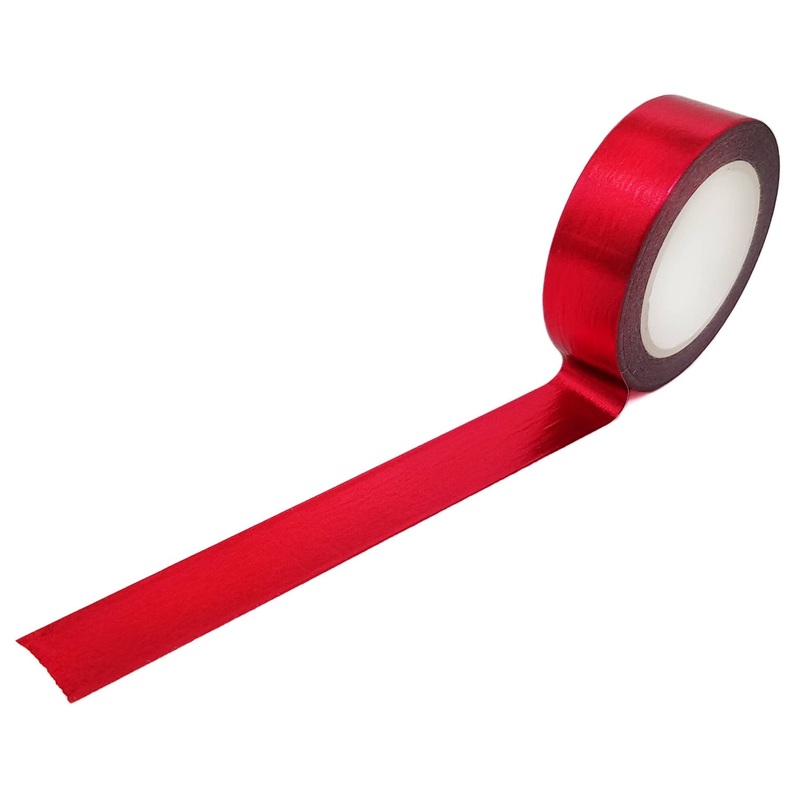 Red Foil Washi Tape