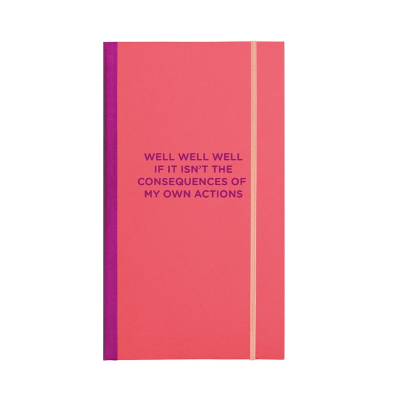 Well Well Well Skinny Notebook