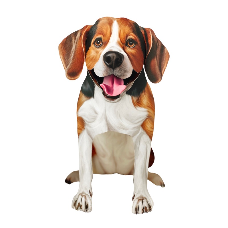 Beagle Pop-Up Pet Card